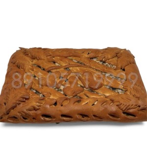 Сдобный пирог с курицей и грибами (1,5 кг)